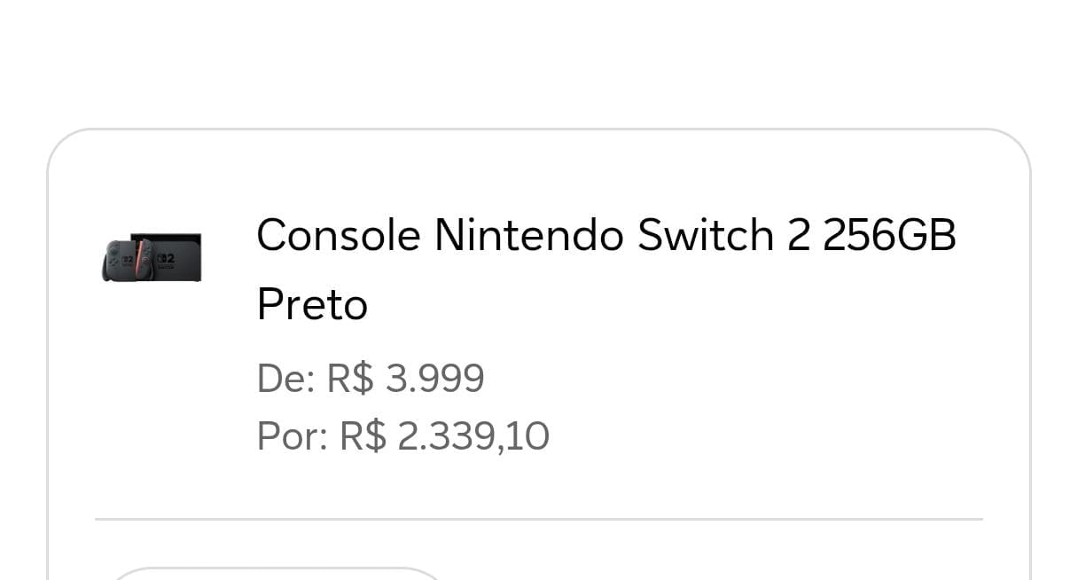 Foto da atualização do canal