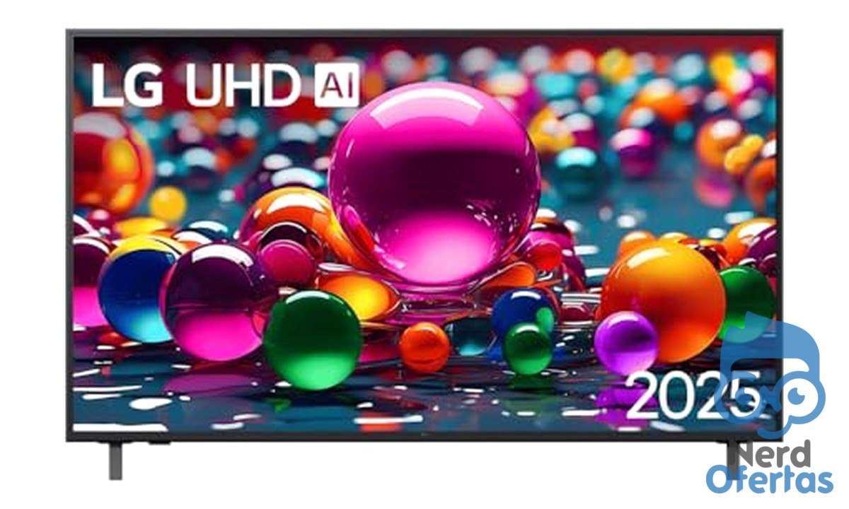 Smart TV LG 65" 4K UHD α7 AI Processor 4K Gen8 webOS 25-65UA7500PSA por R$ 3.000