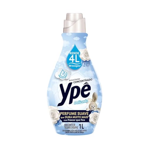 Ypê Amaciante Concentrado Delicado 1L por R$15,19