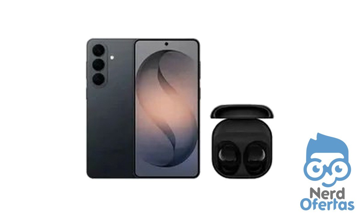Galaxy S26 256GB Preto + Galaxy Buds Core Preto por R$ 3.699