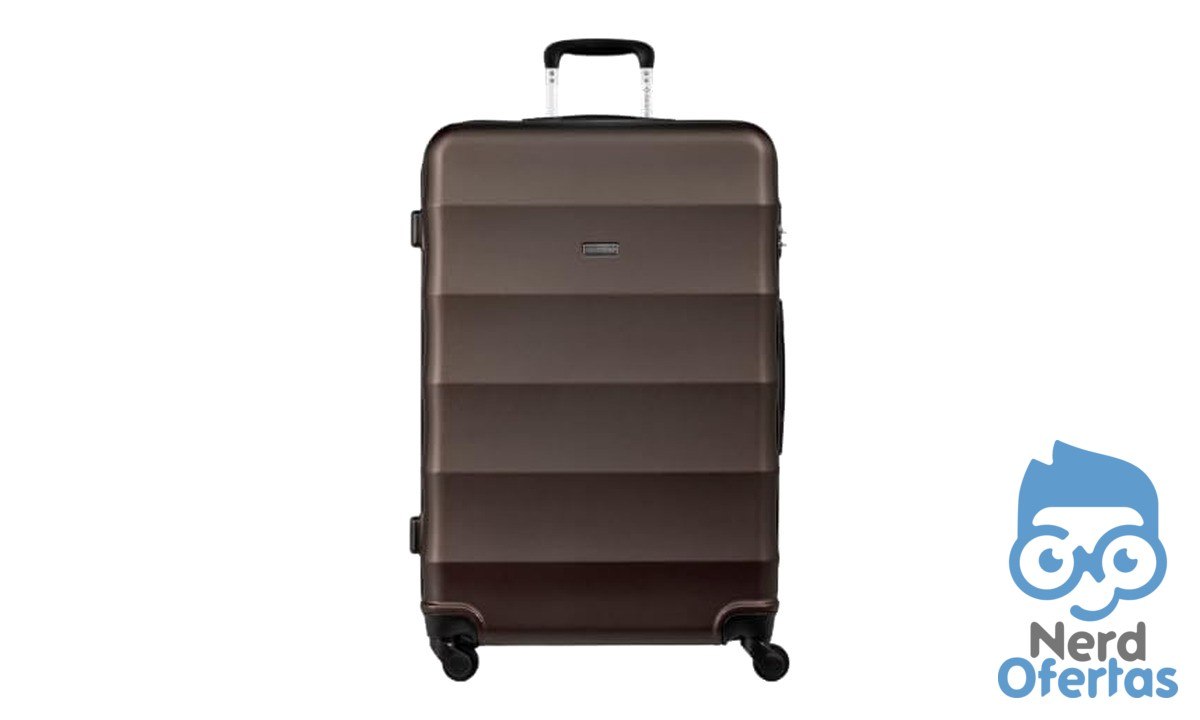 Mala de Viagem Grande Sestini Basic, Bronze