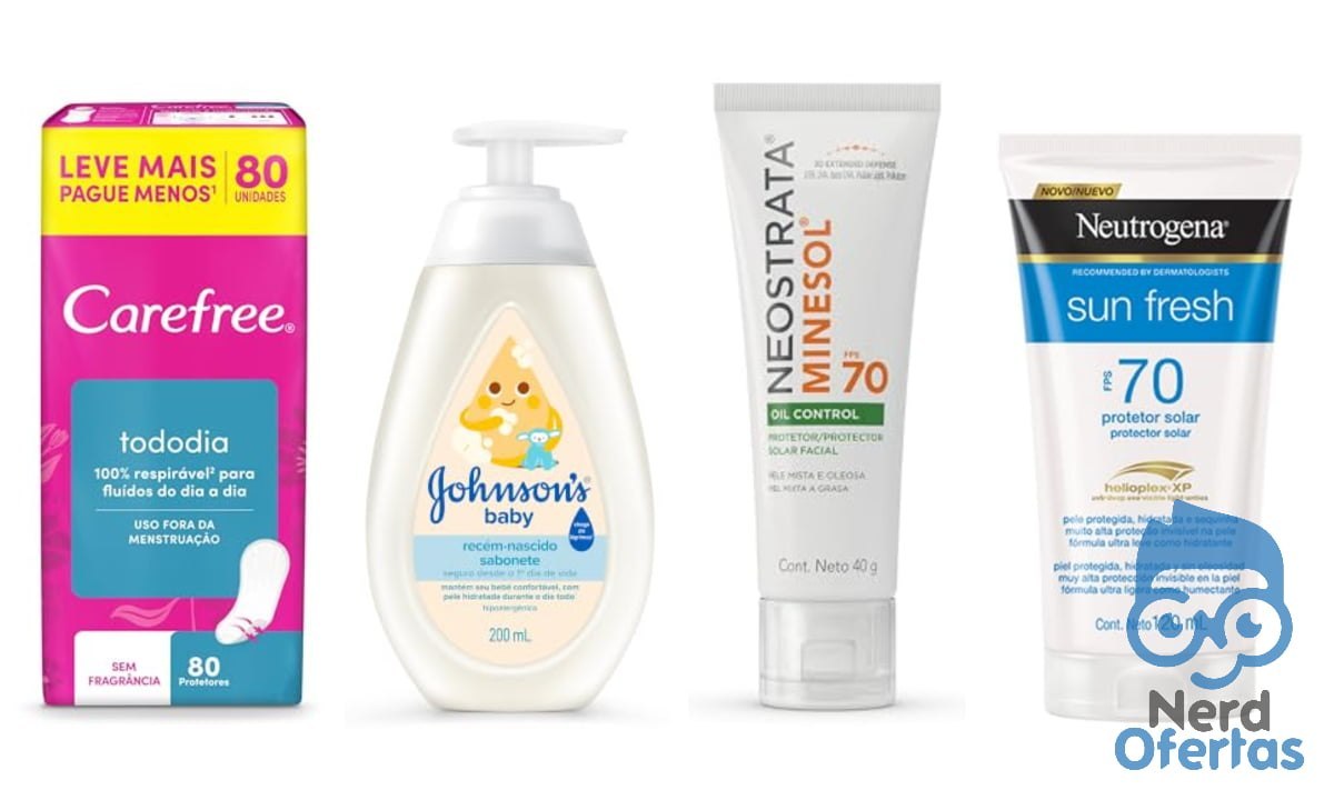 Cupom Amazon: 20% OFF em Higiene e Beleza (produtos selecionados)