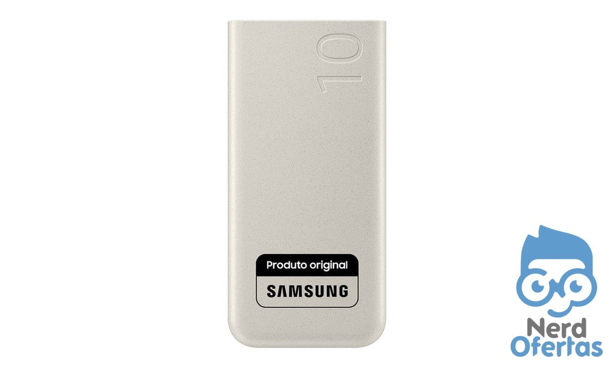 Bateria Carregador Portátil 2x USB-C 10000mAh Super Rápida 25W por R$ 113