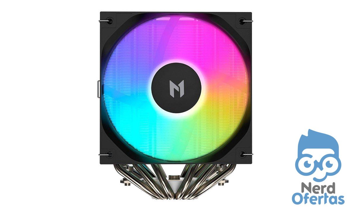 Air Cooler MACH1 WIND ARGB 120mm Preto A60 para AMD e Intel por R$ 144