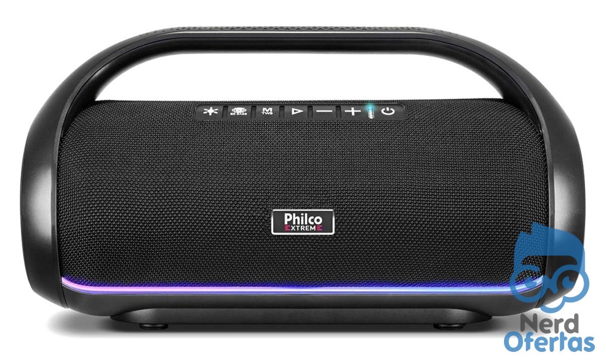 Caixa de Som Philco Extreme 220W PBS220BT por R$ 296