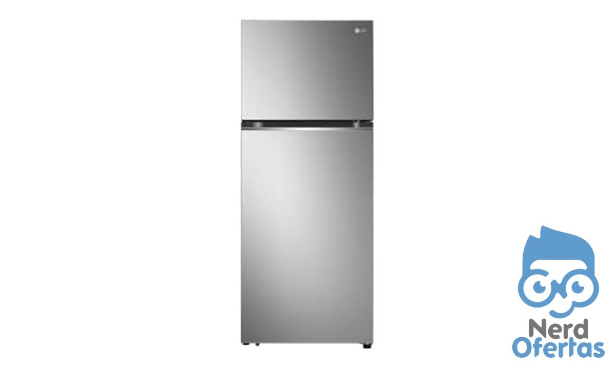 Geladeira LG Duplex 395L Frost Free Inox Smart Inverter por R$ 2.457,84