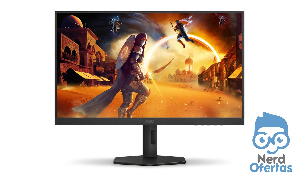 Monitor Gamer AOC 27" 180Hz 0,5ms IPS Ajuste de Altura 27G4/P por R$ 725
