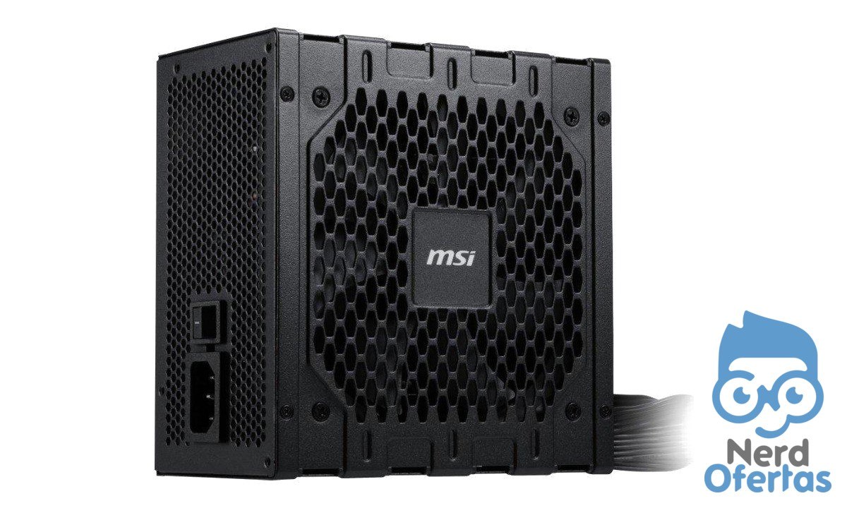 Fonte MSI MAG A650BN 650W 80 Plus Bronze PFC Ativo Preta