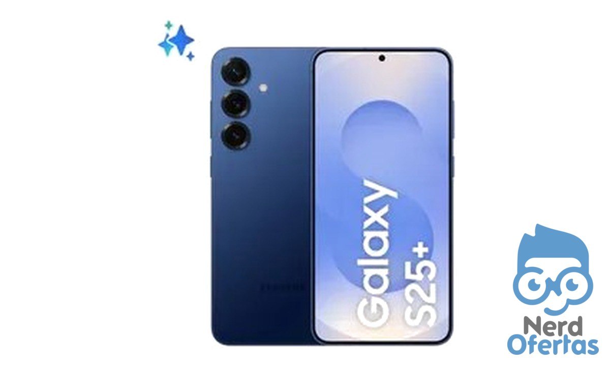 Samsung Galaxy S25+ 5G 256GB 12GB RAM Azul Marinho por R$ 3.809