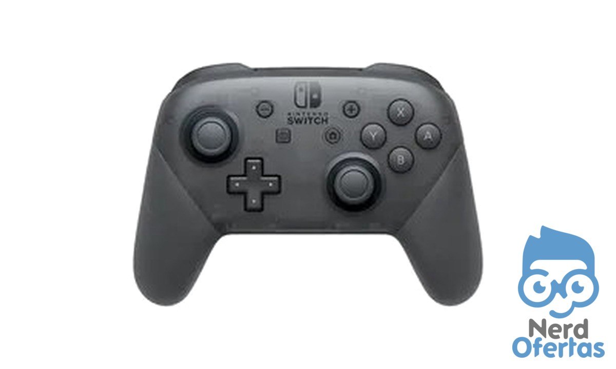 Controle Nintendo Switch Pro por R$ 266 com cupom VALETECH