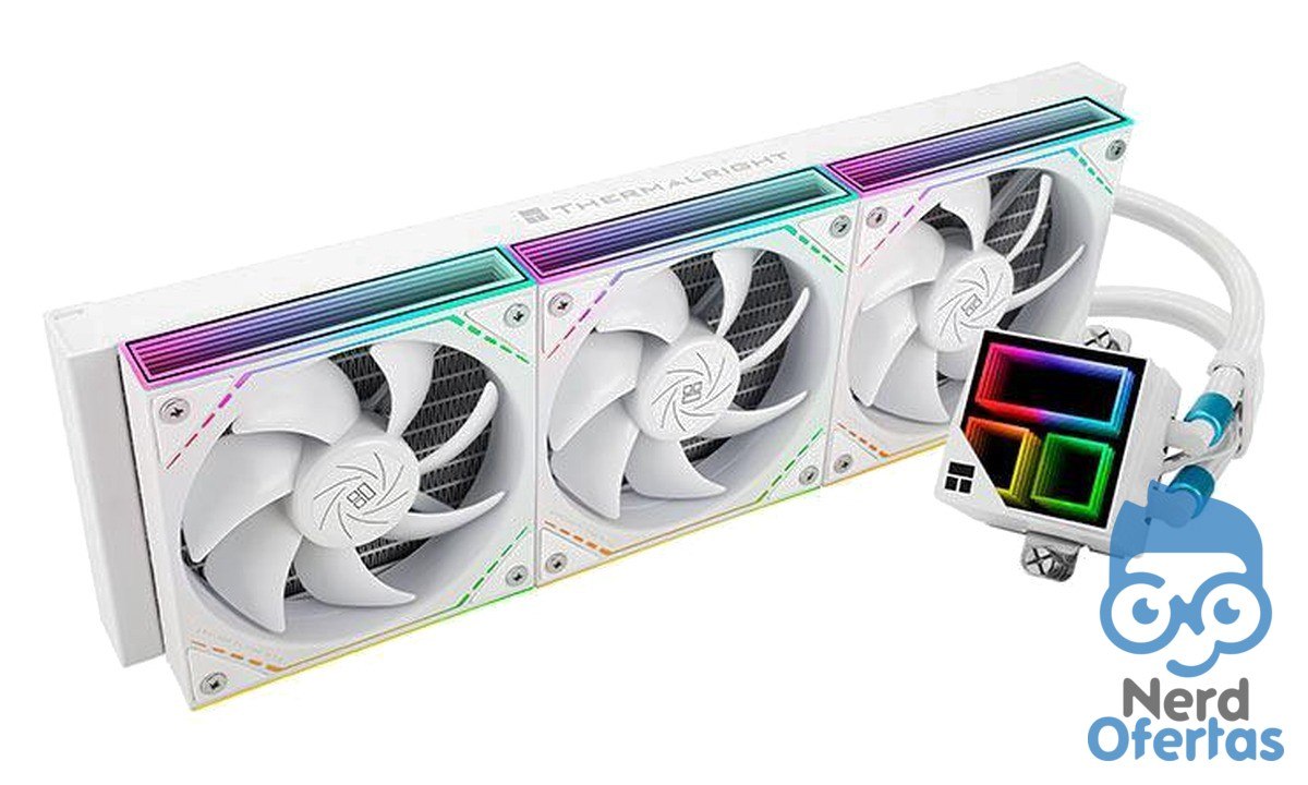 Water Cooler Thermalright Frozen Infinity 360 ARGB 360mm Branco por R$ 392