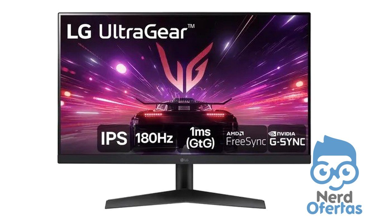 Monitor LG UltraGear G4 24" 24GS60F por R$ 619