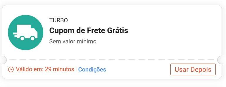 Cupom Shopee Frete Grátis: libera à meia-noite
