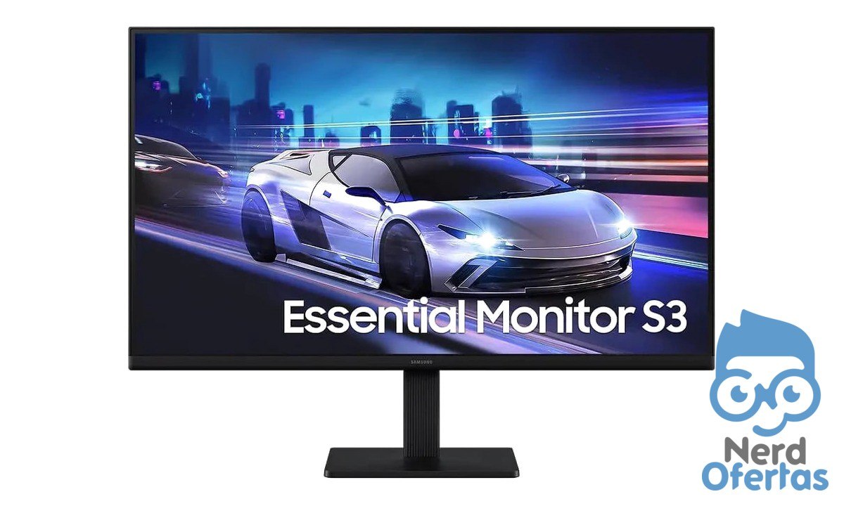Monitor Gamer Samsung Essential S3 LS27F320GALMZD IPS 120Hz por R$ 522