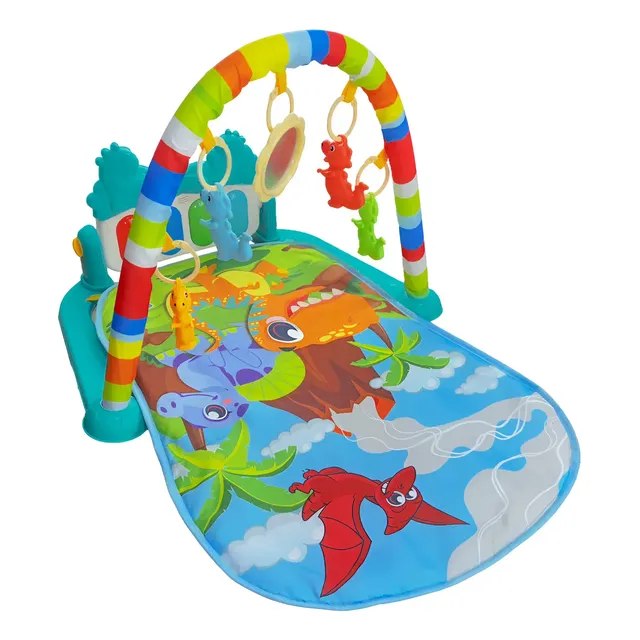 Tapete De Atividades Piano Funny Dino Maxi Baby por R$45,07