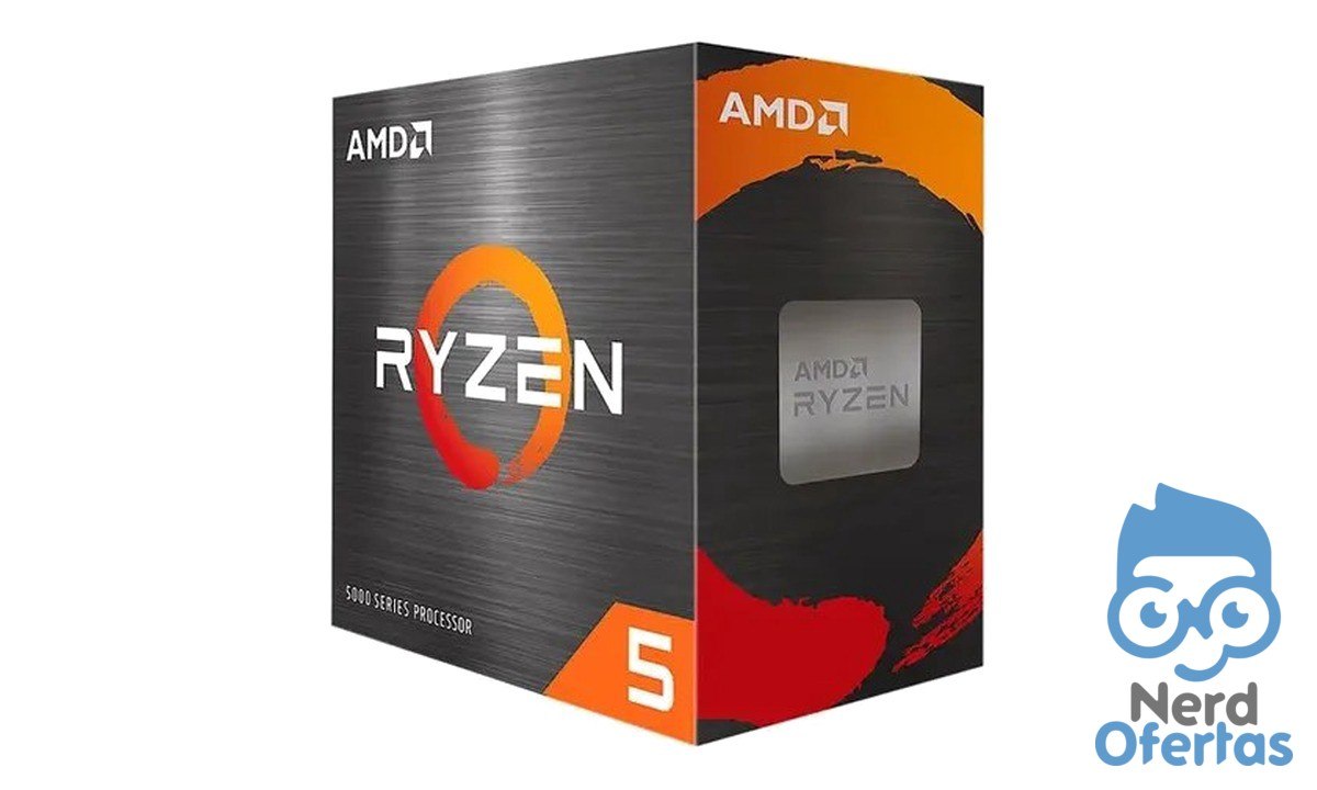 Processador AMD Ryzen 5 5500, 6 núcleos, 12 threads, 3.6GHz por R$ 448