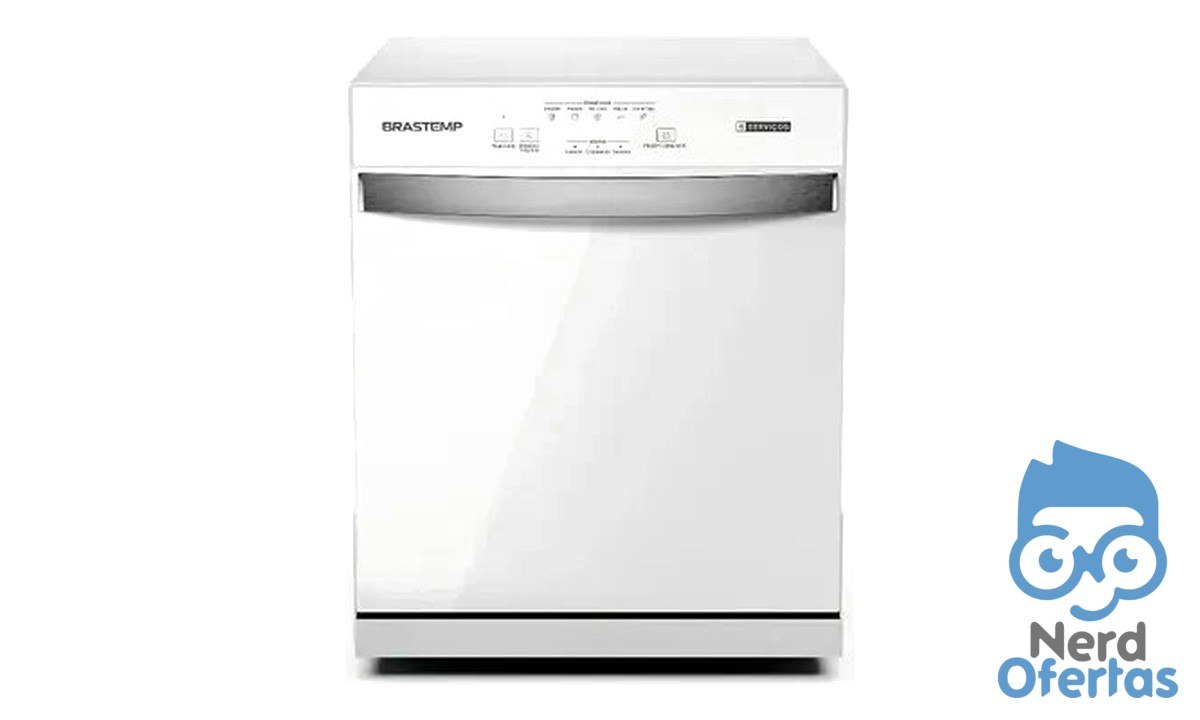 Lava-Louças Brastemp 8 Serviços Branca por R$ 1.393