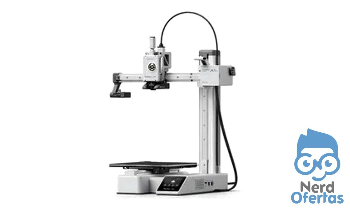 Impressora 3D Bambu Lab A1 Mini Base Sem AMS 127/22 Cinza por R$ 1.676