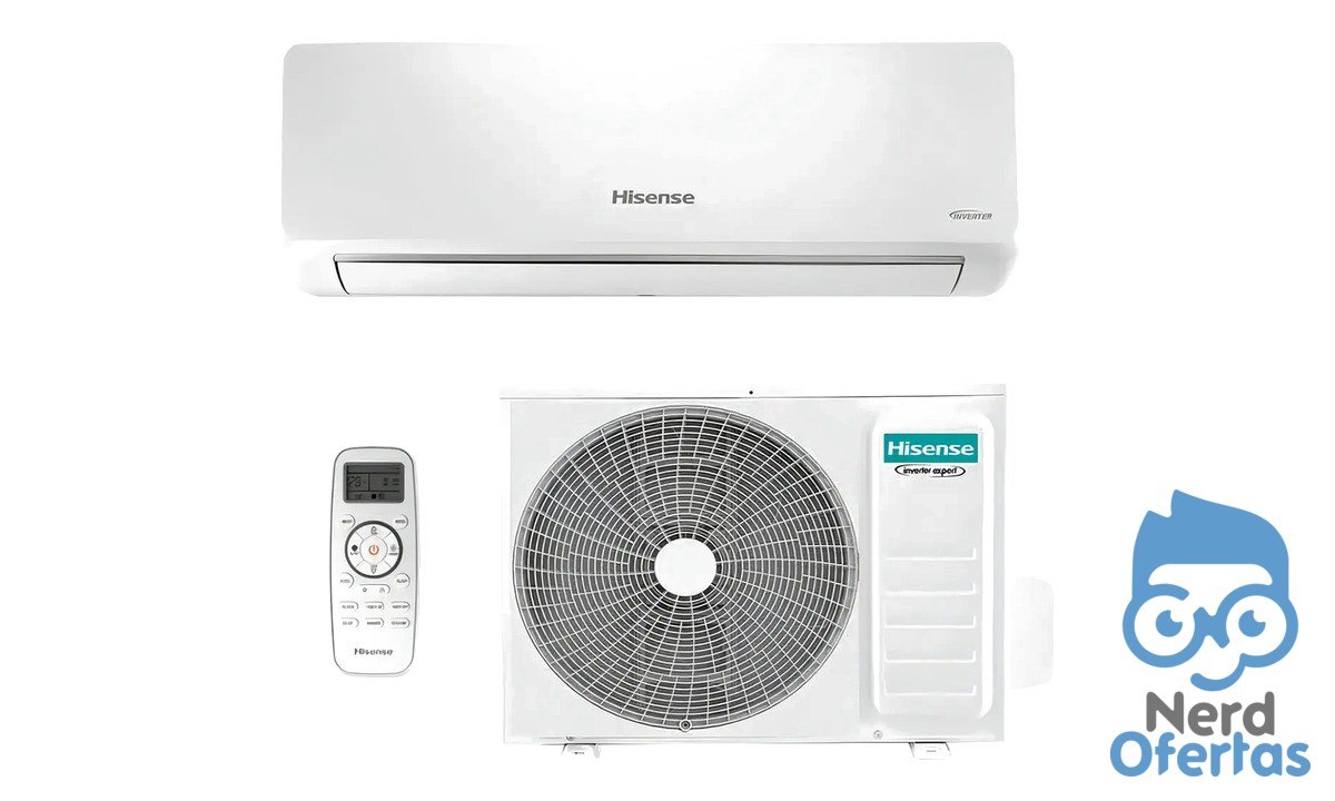 Ar Condicionado Split Hisense 12000 BTUs Inverter Wi-Fi 220V por R$ 1.683