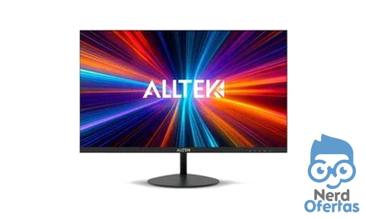 Monitor Alltek 21.5" 100Hz ATK-215 HD Painel VA por R$ 281