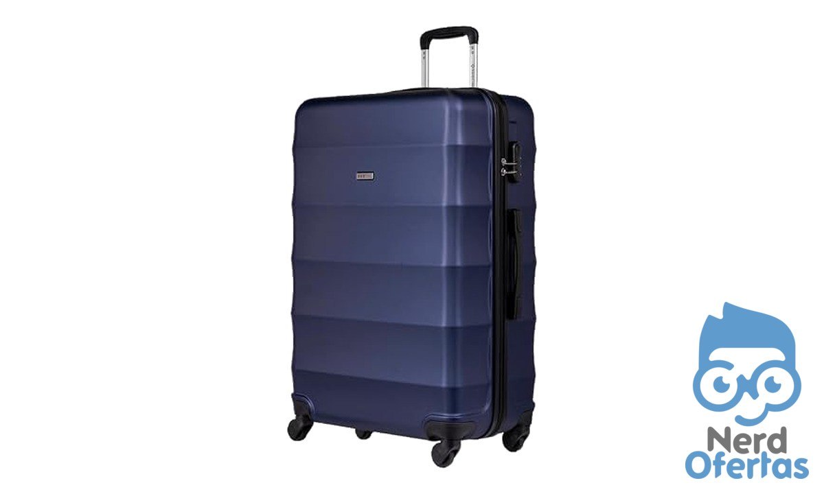 Mala de Viagem Grande Sestini Basic, Azul Marinho por R$ 111,96