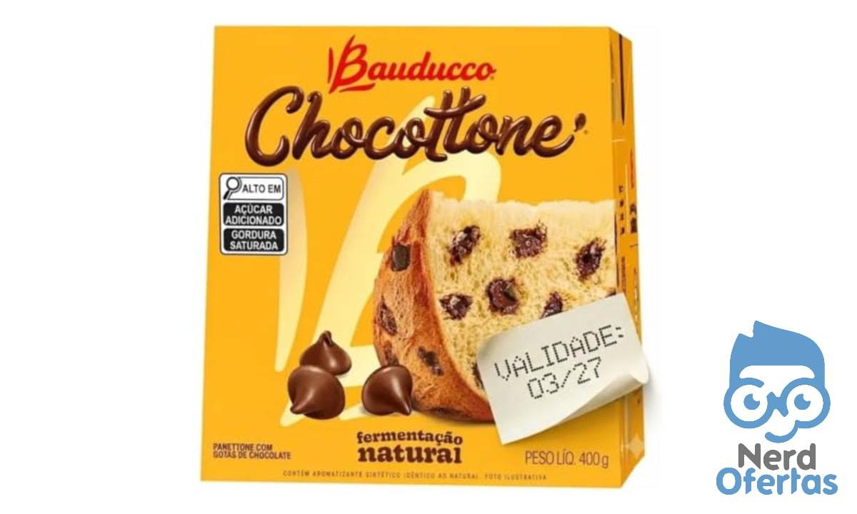2x Chocottone Bauducco 400G por R$ 37