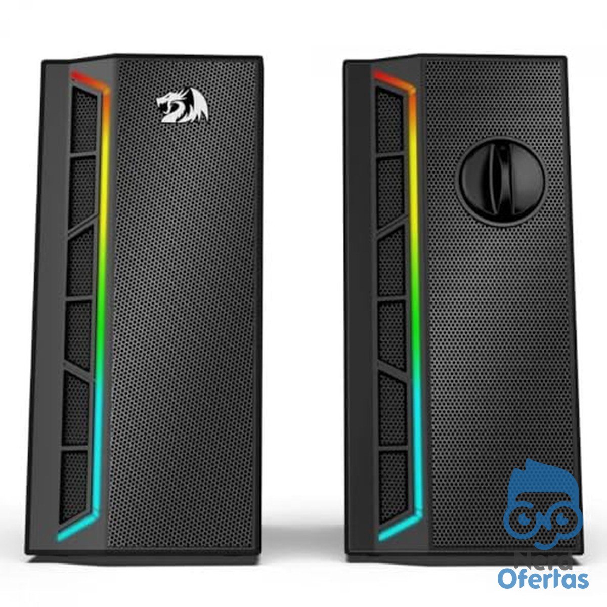 Caixa de Som Gamer Calliope RGB Preto
