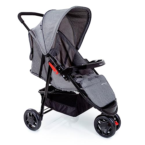 Cosco Kids Carrinho de Bebê Toffy Cinza Mescla