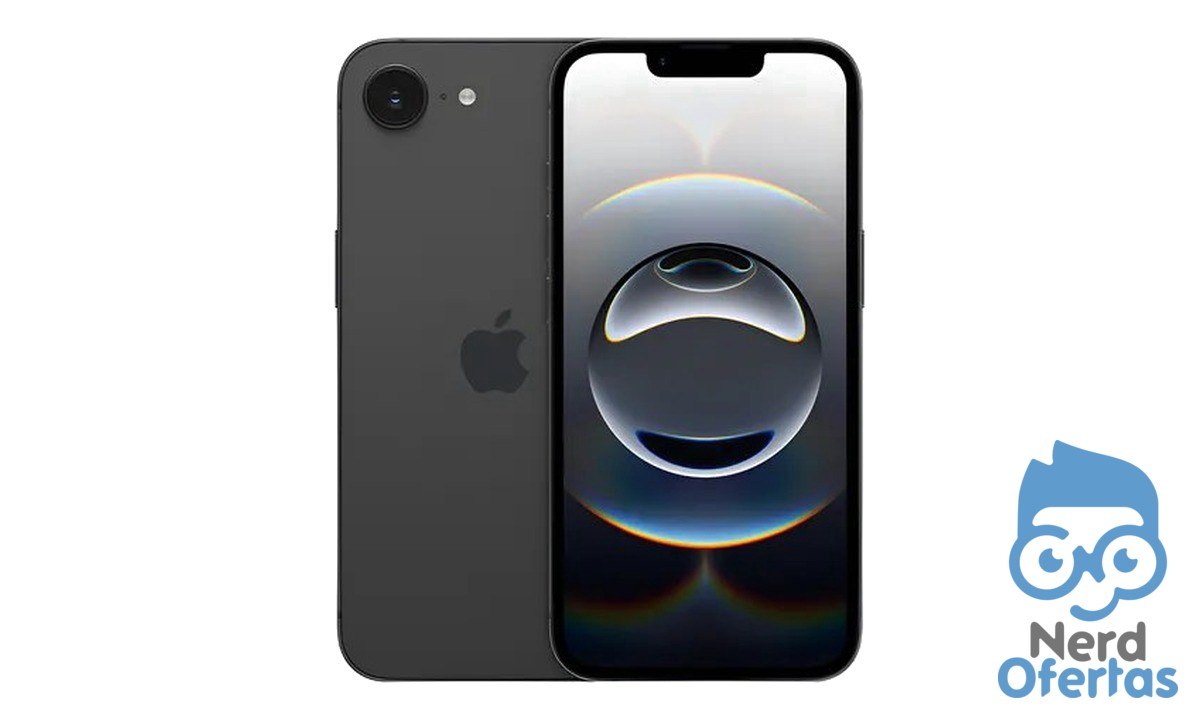 iPhone 16e 128 GB Preto por R$ 2.928