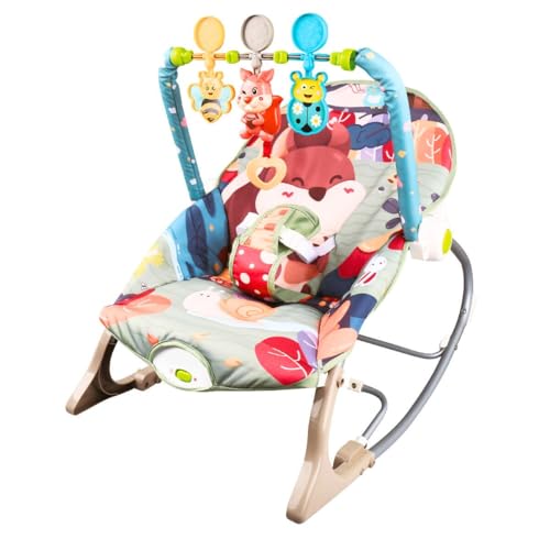 Cadeira de Descanso Musical Funtime Baxter Esquilo, Maxi Baby
