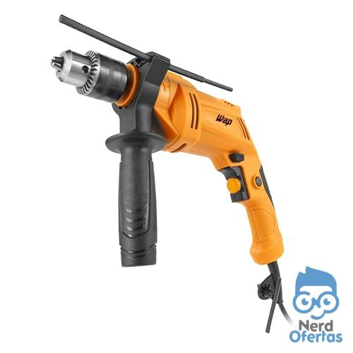Parafusadeira e Furadeira de Impacto Wap WF 700 1/2" 700W 40Nm por R$ 82