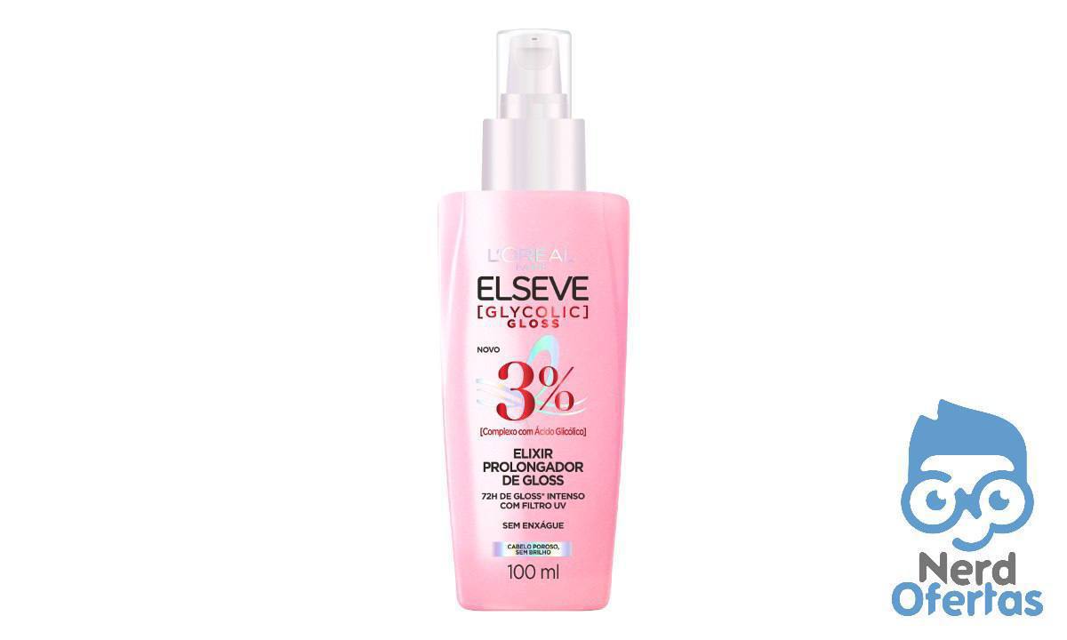 Sérum Elixir Antiporosidade L'Oréal Paris Elseve Glycolic Gloss 100ml por R$ 22