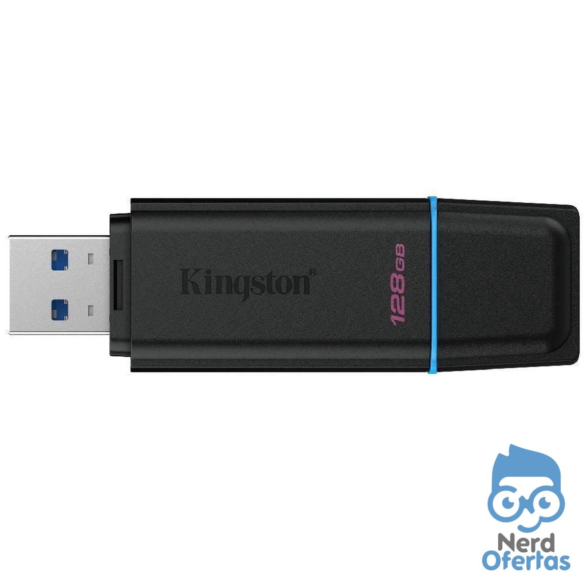 Pen Drive 128GB Kingston DataTraveler Exodia USB 3.2 por R$ 71