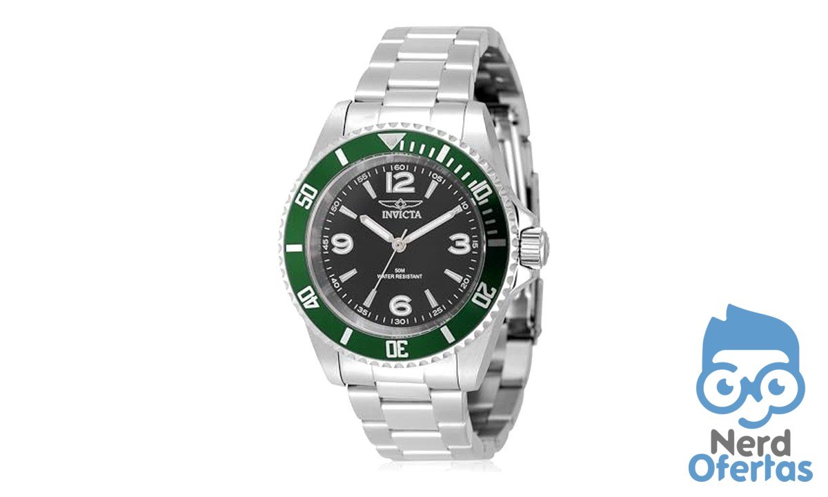 Relógio masculino Invicta por R$ 184 em 10x sem juros