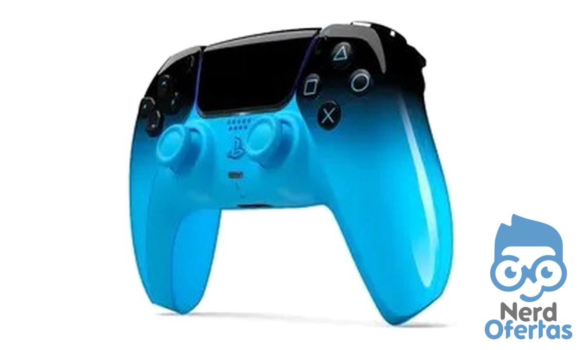 Controle sem fio DualSense Rhythm Blue por R$ 355