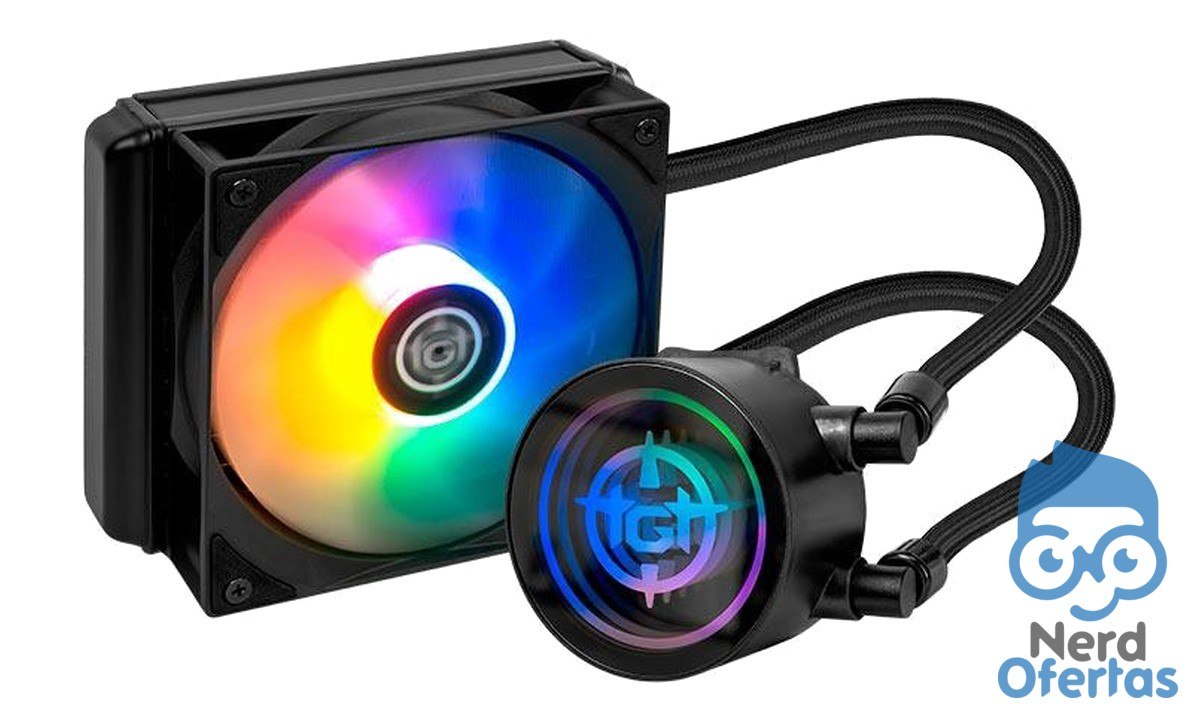 Water Cooler TGT Spartel V3 Rainbow 120mm Preto por R$ 108