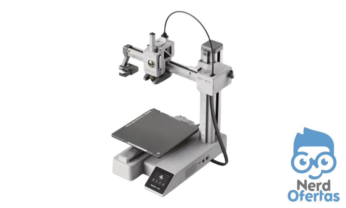 Impressora 3D Bambu Lab A1 Mini Cinza sem AMS por R$ 1.711