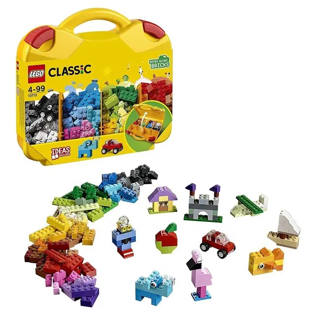 LEGO Classic 10713 Maleta da Criatividade Kit de construção com 213 peças