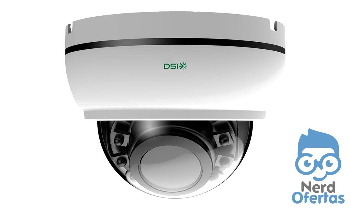 Câmera de Segurança DSI Dome 4 em 1 Full HD 1080p IR20 Branca DPV-22812IR por R$ 104
