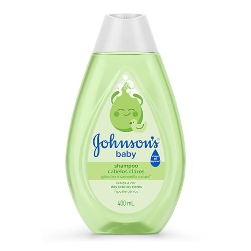 Shampoo Johnson's Baby Cabelos Claros 400ml por R$14,49 cada