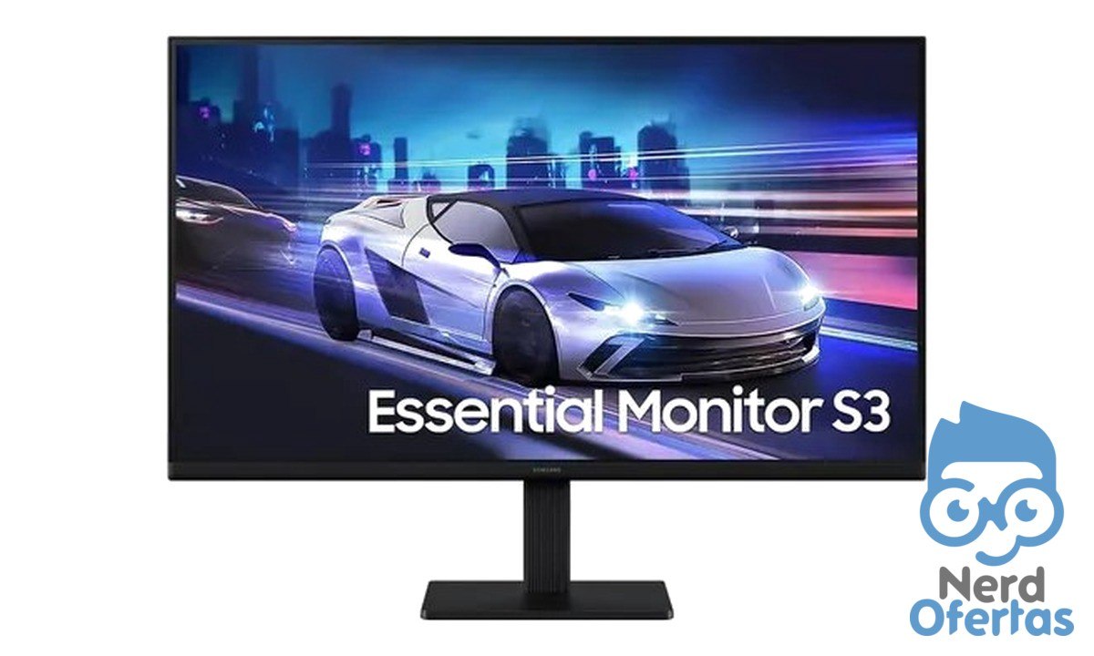 Monitor Gamer Samsung Essential S3 24" FHD 120 Hz HDMI Preto por R$ 449