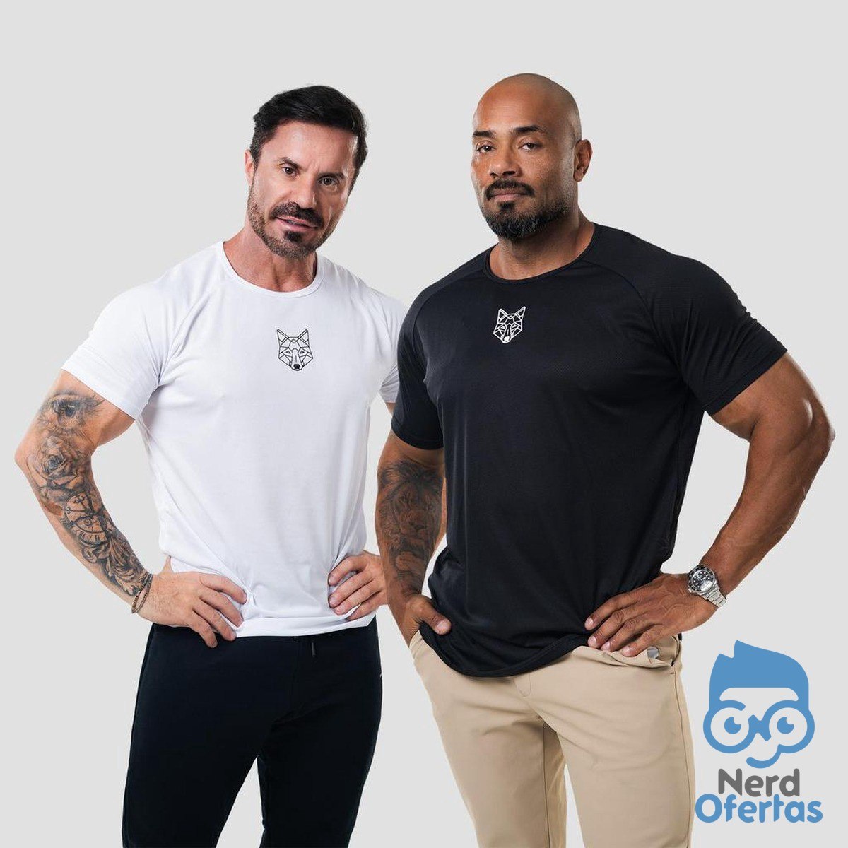 Kit 2 Camisetas Masculina Dry Alpha Co por R$ 56