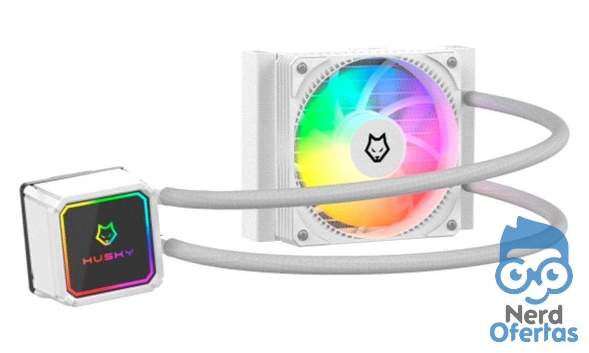 Water Cooler Husky Freezy ARGB 120MM AMD Intel Branco por R$ 114