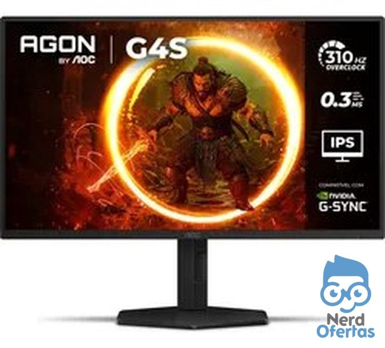 Monitor Gamer AOC Agon G4s 25" 310Hz 0.3ms IPS por R$ 1.002
