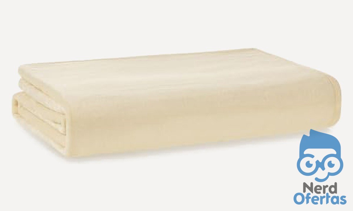 Cobertor Karsten Belmond Natural K 100% Poliéster por R$ 168