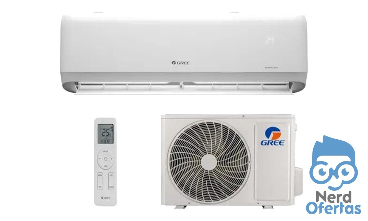 Ar Condicionado Split HW Gree G-Side 9000 BTUs Frio 220V por R$ 1.533