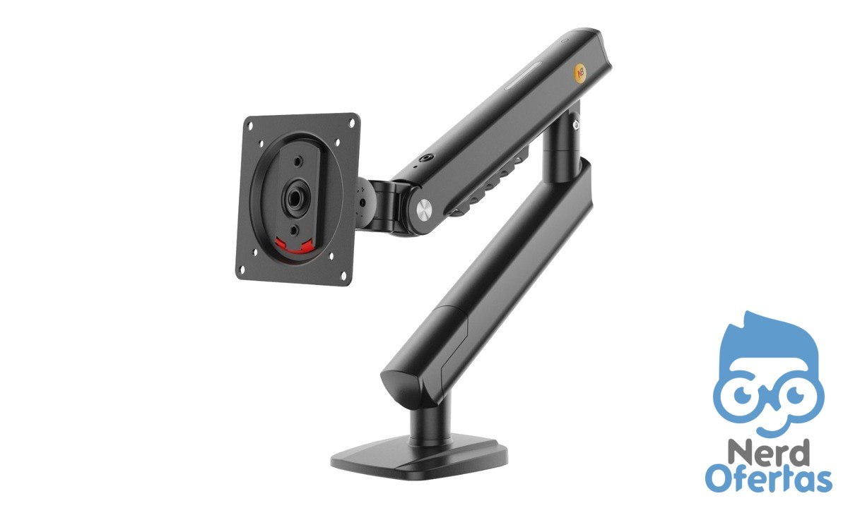 Suporte de Mesa Articulado North Bayou para Monitor de 17" a 32", com Pistão a Gás e Vesa, por R$ 71