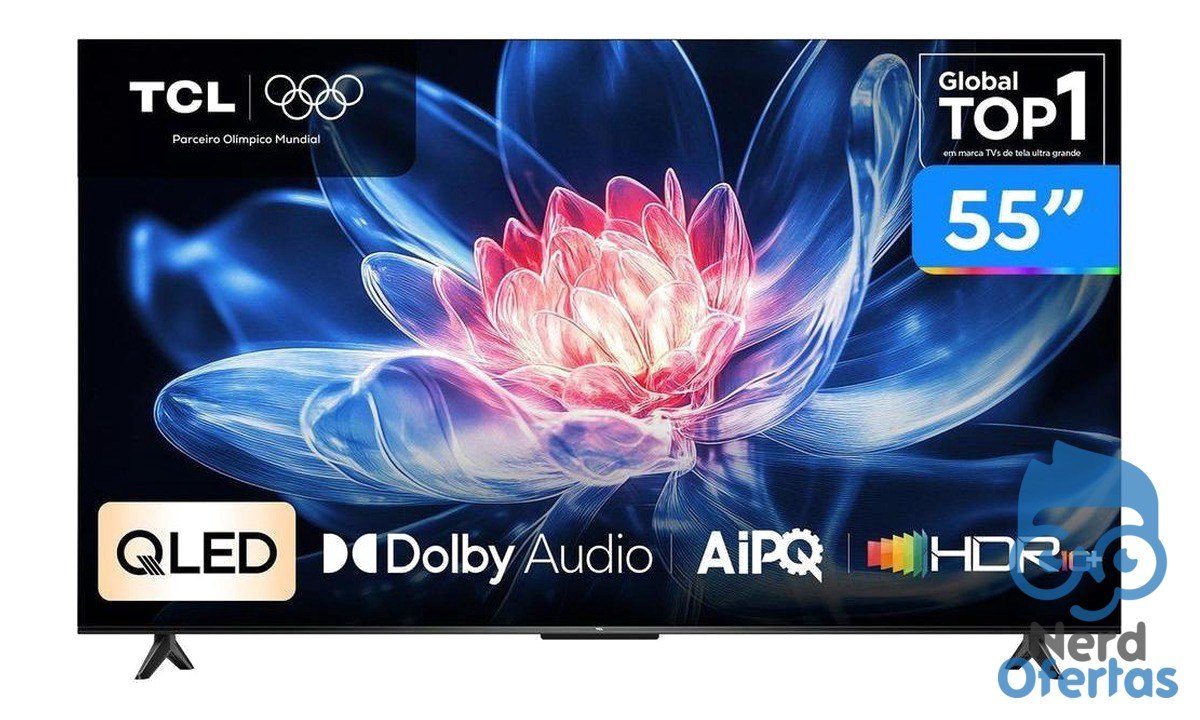 Smart Tv Tcl 55" 4K Uhd Qled Google Tv 2026