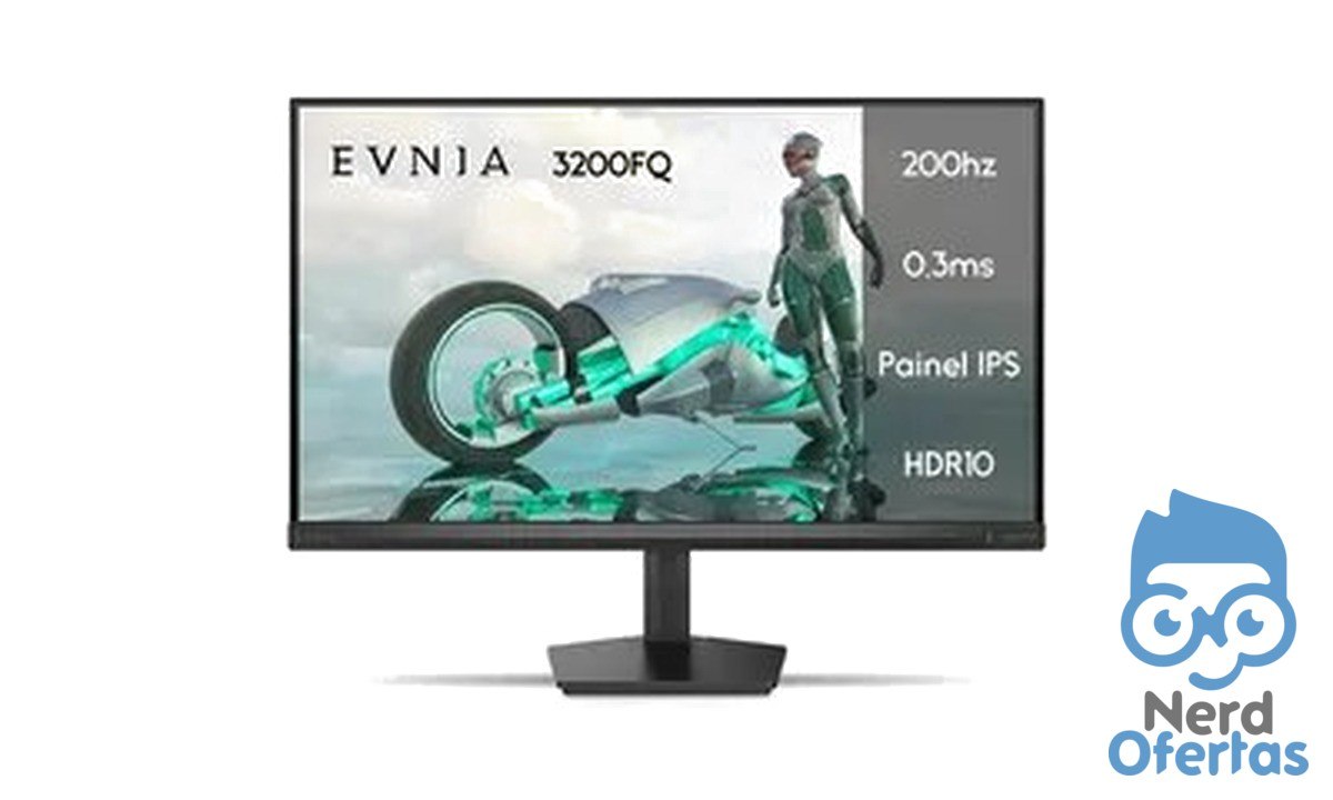 Monitor Gamer Phillips 23.8" Full HD IPS 200Hz por R$ 578