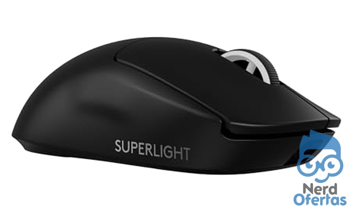 Mouse Gamer Sem Fio Logitech G Pro X Superlight 2, Sensor Hero 2 44K Dpi Preto